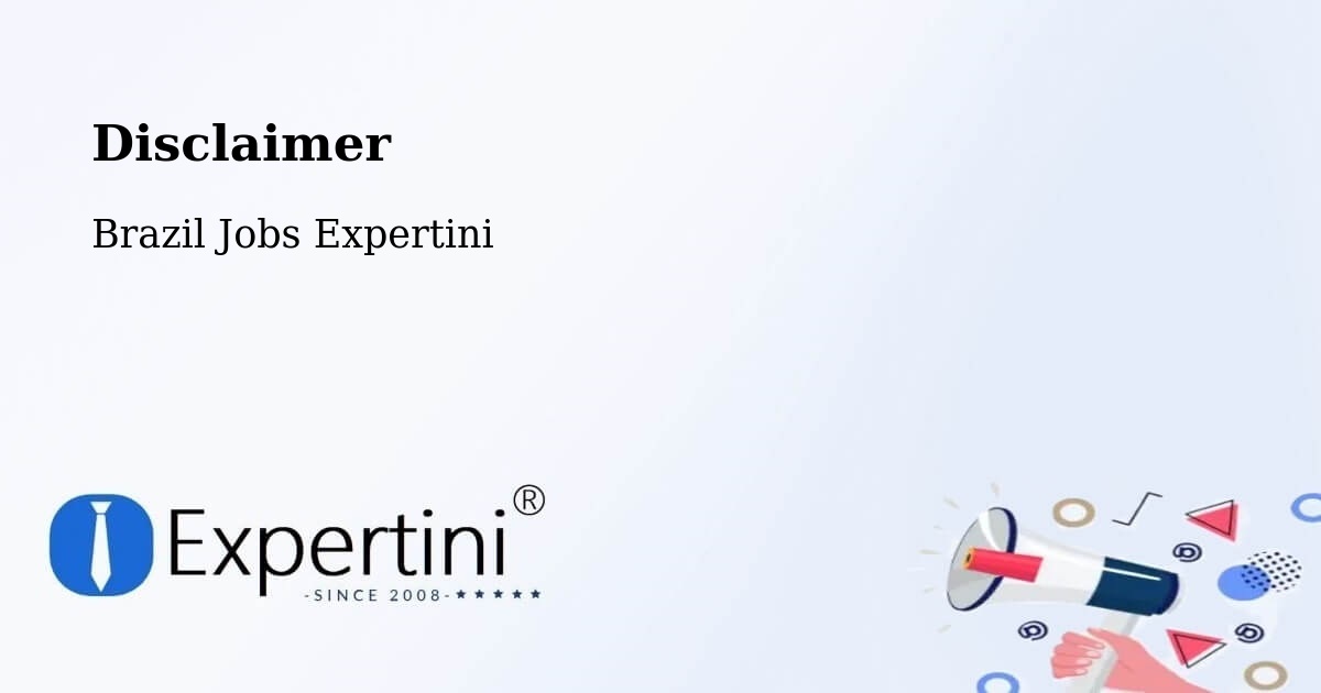 Disclaimer – Xaxim - Brazil Jobs Expertini